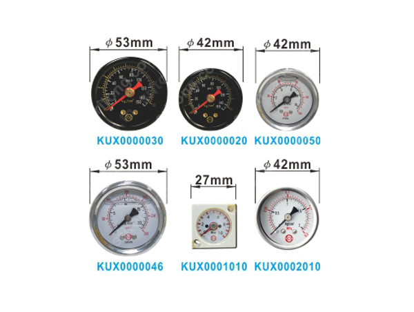 Pressure Gauge 1/4", 1/8" Series || เกจวัดความดันลม