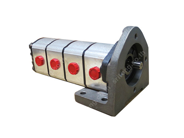 AP20.080/080/080/080 Series ll ปั๊มไฮดรอลิก เฟืองนอก 4ตอน เสื้ออลูมิเนียม